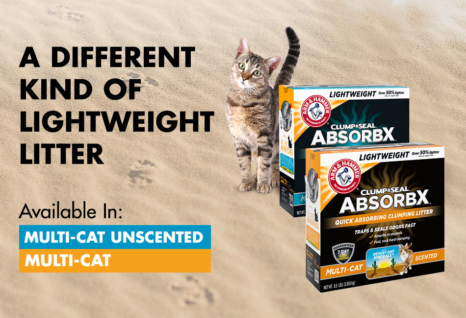 arm and hammer lightweight cat litter