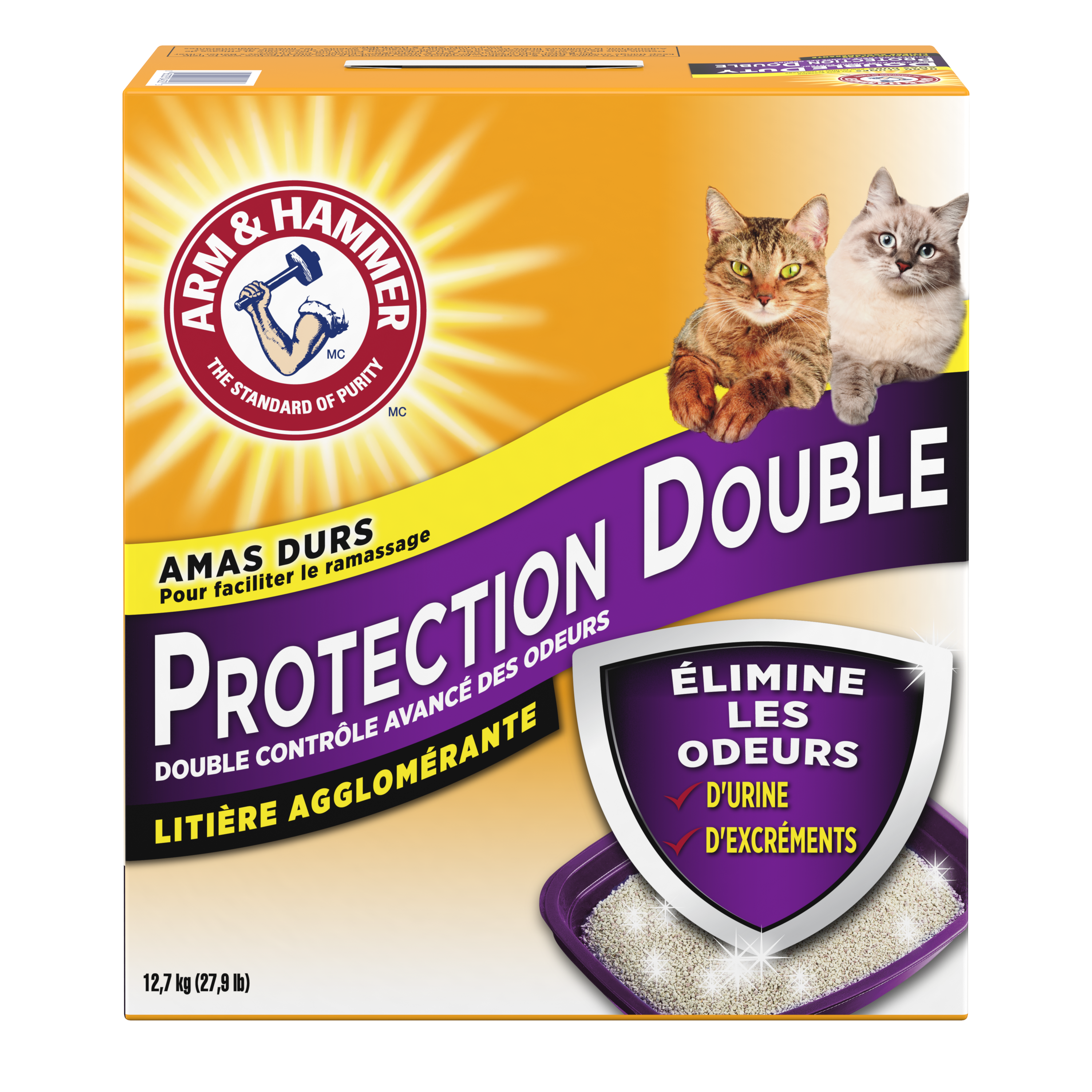 Litiere Pour Chat Agglomerante Double Protection Arm Hammer Sup Mc Sup