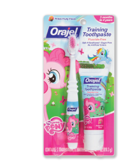 my little pony toothpaste with fluoride