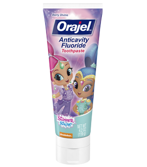 orajel shimmer and shine toothpaste